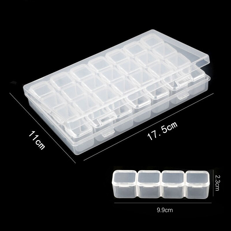 28 GRIDS DIAMOND STORAGE BOX